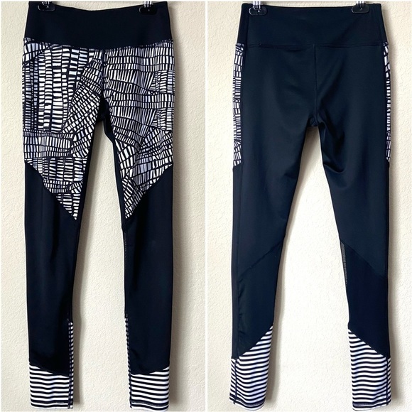 Z By Zella Block It To Me Mesh Printed Legging - Picture 1 of 11